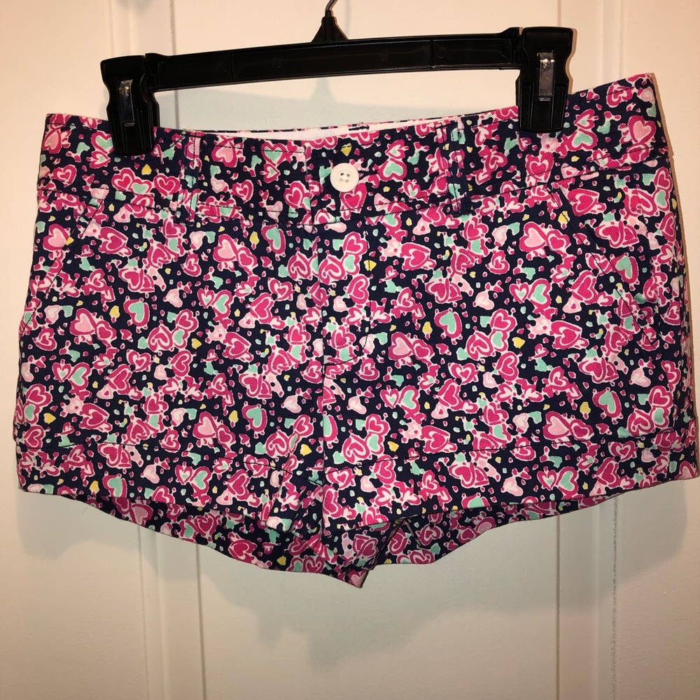 NWOT! Lilly Pulitzer “Candy Heart” shorts